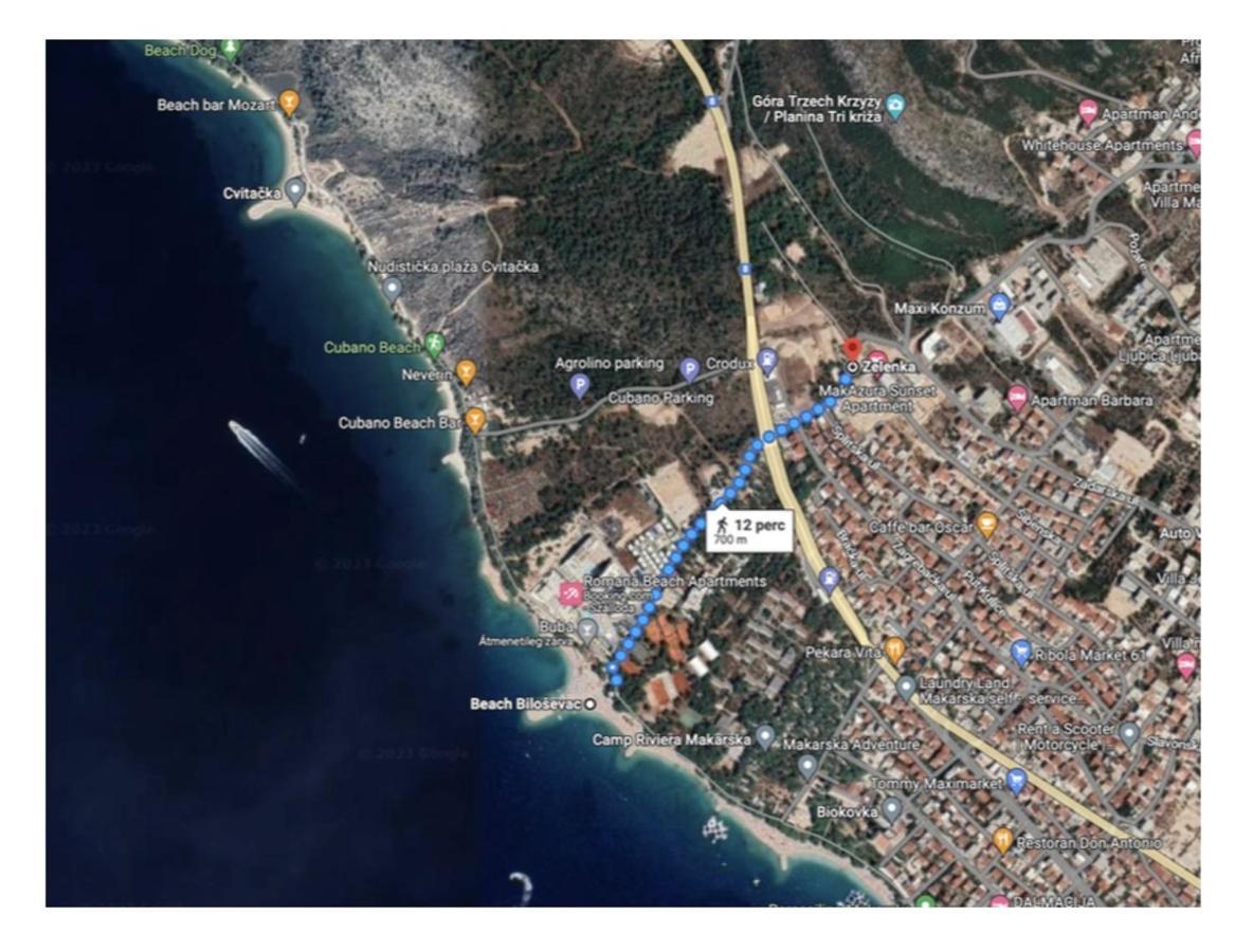 Makazura Sunset Apartment Makarska Luaran gambar